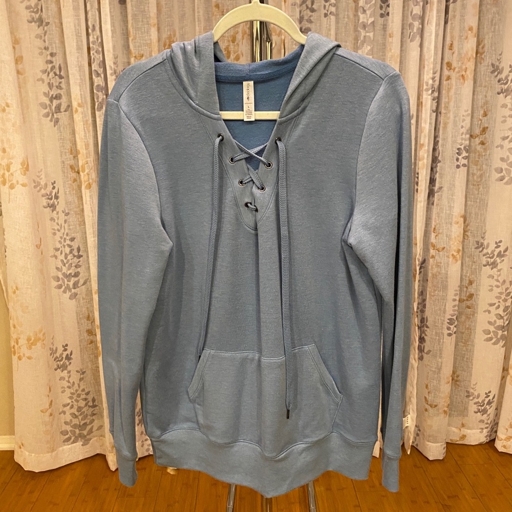 Cozy Blue Hoodie Sweater